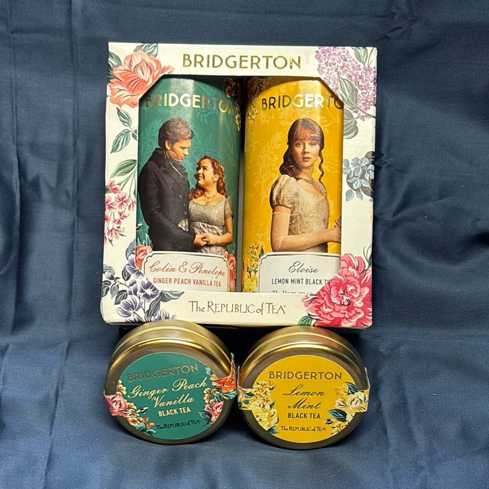 BNIB !LIMITED EDITION! Bridgerton Tea Gift Set in Box. Total 84 tea bags